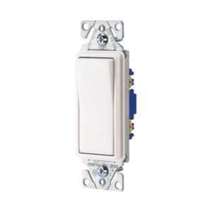 7501W-C Eaton standard grade Single pole 15A 120/277V decorator switch