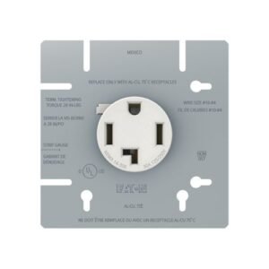 AH1167W-C-BX-L Eaton 30A 125-250V 14-30R Drayer receptacle