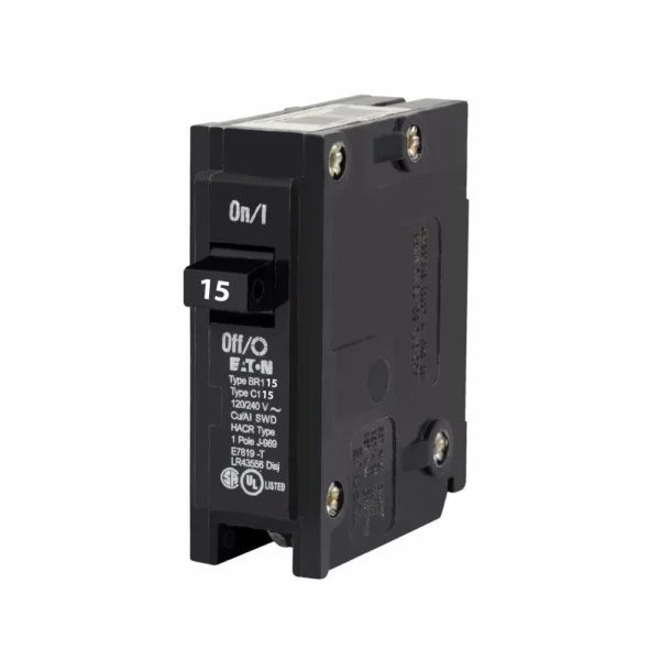 BR115 Eaton 15A 1 Pole 120V Breaker