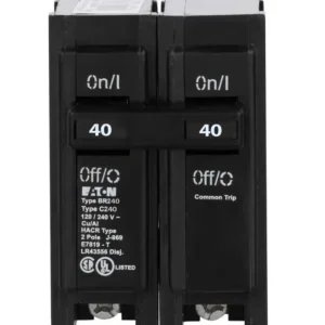 BR240 Eaton 40A 2 Pole 240V Breaker