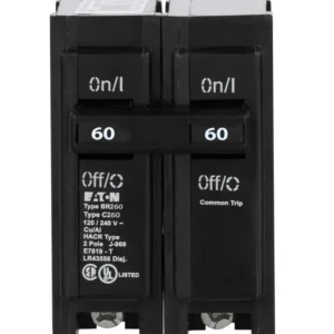 BR260 Eaton 60A 2 Pole 240V Breaker