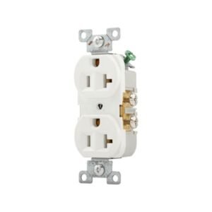 CR20W Eaton commercial specification grade duplex receptacle 20A 125V