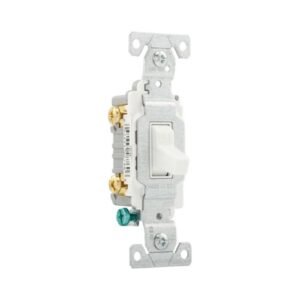 CS215W Eaton commercial grade toggle switch 15A 2 Pole 120-277V