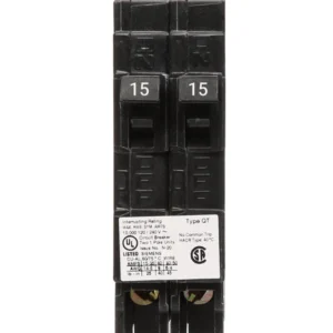 Q1515NC Siemens 15A Tandem 1 Pole 120V Breaker