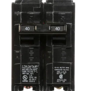 Q240 Siemens 40A 2 Pole 240V Breaker