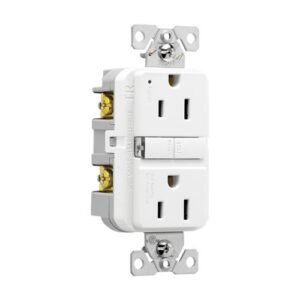 TRGF15W Eaton Tamper Resistant GFCI Receptacle 15A 125V White