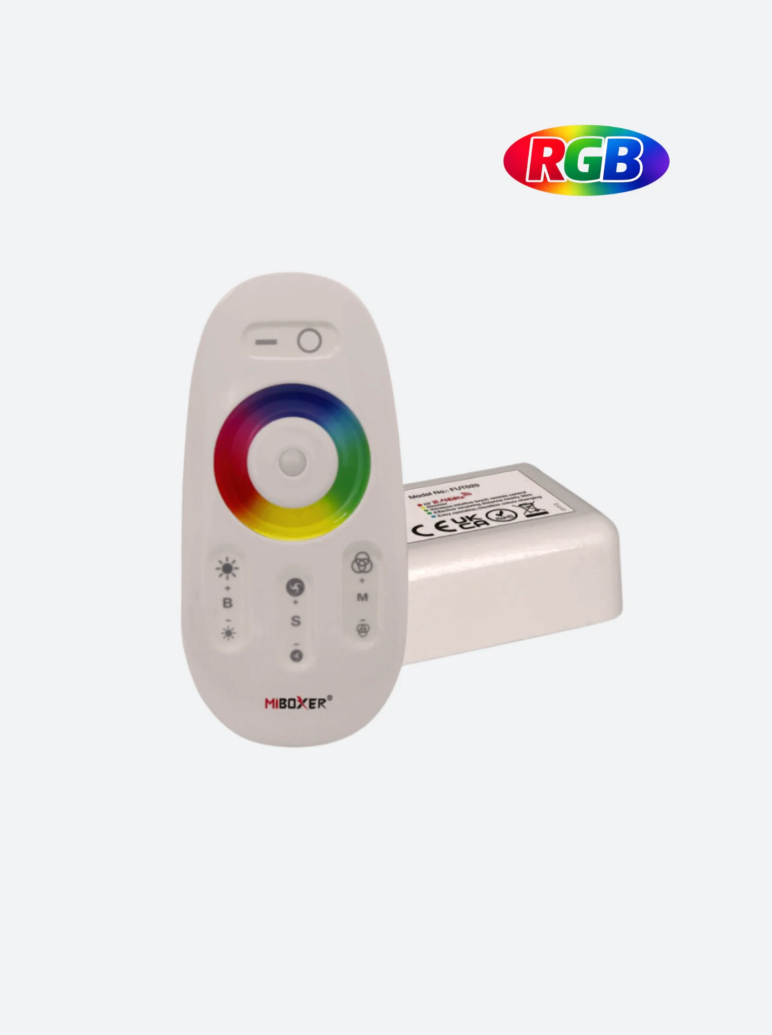 PVAC-F20_RGB LED Strip Controller with Remote 2.4GHz RF 12-24V (No App No WiFi setup)
