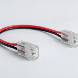 PVAC-F38_SMDCOB Dual use All purpose Strip-Wire-Strip Connector 15cm Link Wire Transparent Single Color IP20