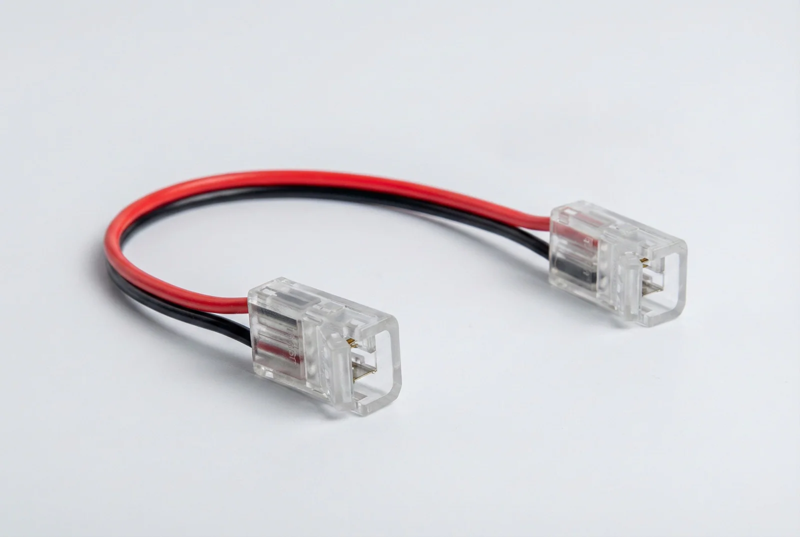 PVAC-F38_SMDCOB Dual use All purpose Strip-Wire-Strip Connector 15cm Link Wire Transparent Single Color IP20