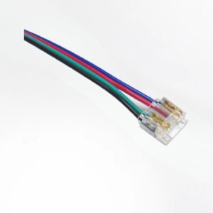 PVAC-F97_COB RGBW (WarmCool) Strip to Wire Connector IP20