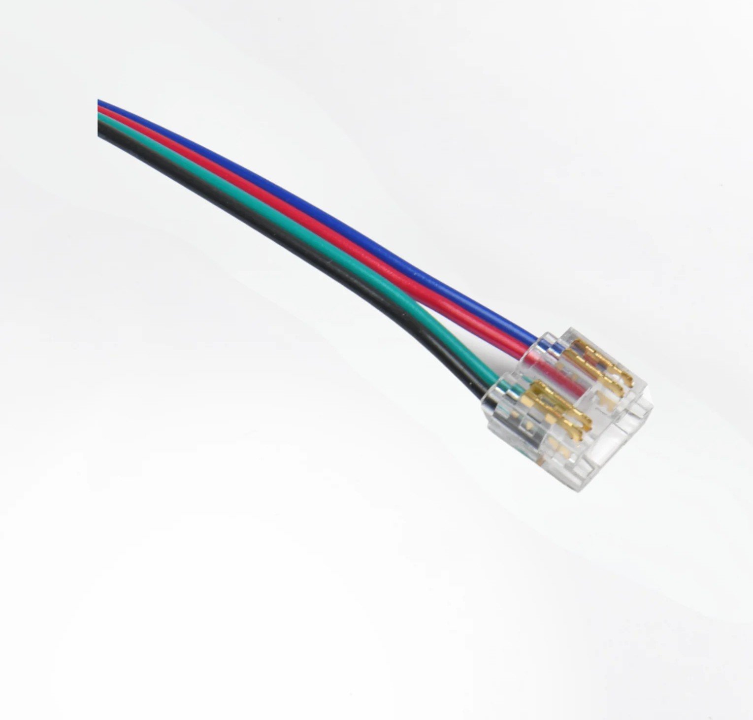PVAC-F97_COB RGBW (WarmCool) Strip to Wire Connector IP20