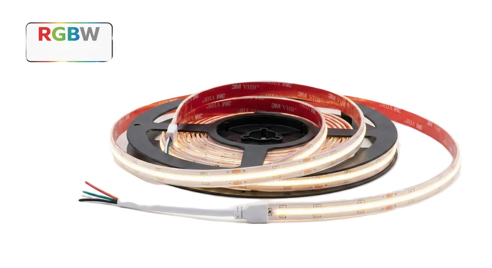 PVSTCOB784C2005_Picovolt RGBCW(6K) COB LED Strip 5m 18W/m IP20