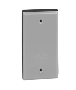 BC100S_Nesco Single Gang Blank Cover with gasket