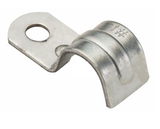 510BX_Nesco 3/8" 1 hole Snap on Steel BX Strap For 14/2 - 10/3