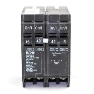 DNPL154015_Eaton 40A Quad 240V Push on Breaker