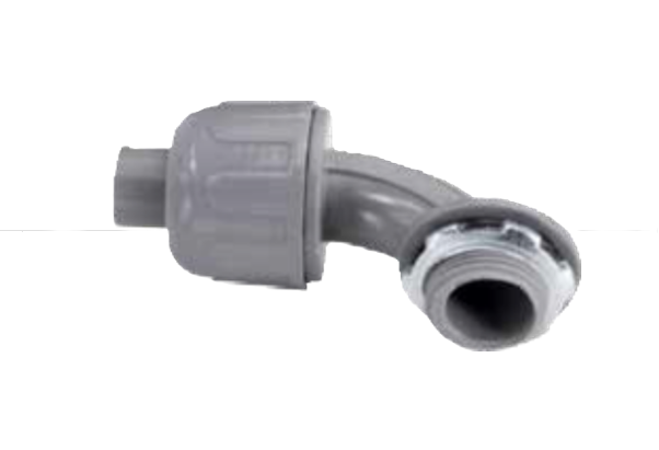 NMLTC10090_Nesco 1" Non-Metallic Liquid Tight 90° Connector